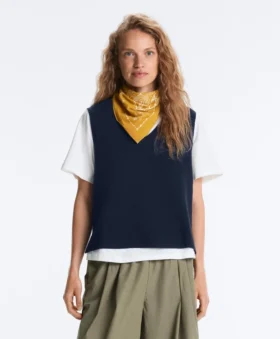 V-Neck Knit Vest