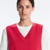 V-Neck Knit Vest V-Neck Knit Vest