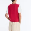 V-Neck Knit Vest V-Neck Knit Vest