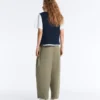 V-Neck Knit Vest