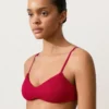 Waffle Texture Bikini Top Waffle Texture Bikini Top