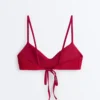 Waffle Texture Bikini Top Waffle Texture Bikini Top