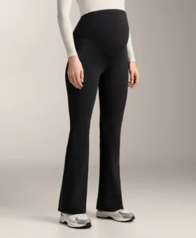 Warm Flare Maternity Trousers
