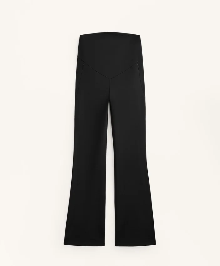Warm Flare Maternity Trousers Warm Flare Maternity Trousers