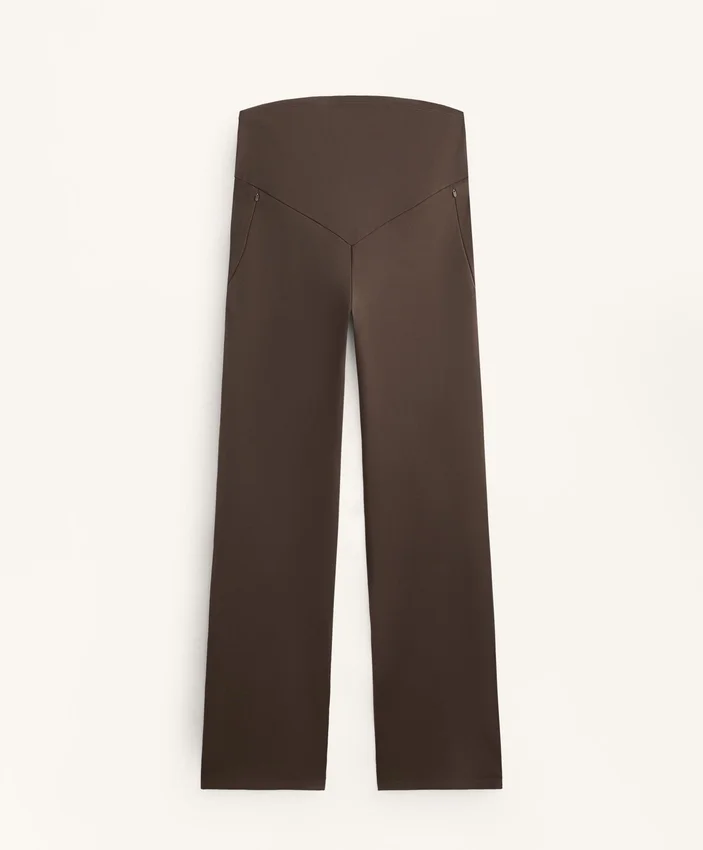 Warm Flare Maternity Trousers Warm Flare Maternity Trousers