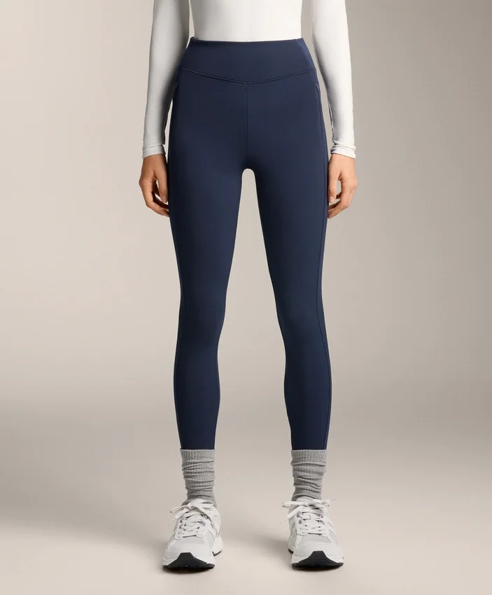 Warm High-Rise Ankle-Length Leggings with Pockets 70 Cm Warm High-Rise Ankle-Length Leggings with Pockets 70 Cm