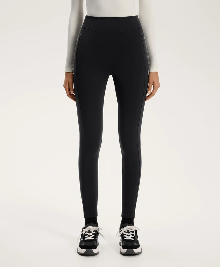 Warm High-Rise Ankle-Length Leggings with Pockets 70 Cm Warm High-Rise Ankle-Length Leggings with Pockets 70 Cm