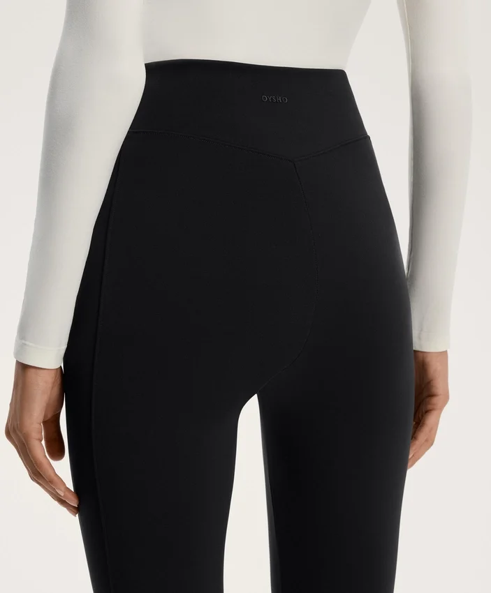 Warm High-Rise Ankle-Length Leggings with Pockets 70 Cm Warm High-Rise Ankle-Length Leggings with Pockets 70 Cm