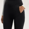 Warm High-Rise Ankle-Length Leggings with Pockets 70 Cm Warm High-Rise Ankle-Length Leggings with Pockets 70 Cm