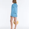 Washed Cable Knit Hooded Jacket Washed Cable Knit Hooded Jacket
