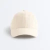 Washed-Effect 100% Cotton Cap