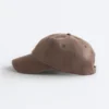Washed-Effect 100% Cotton Cap