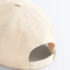 Washed-Effect 100% Cotton Cap