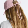 Washed-Effect 100% Cotton Cap with Tie Washed-Effect 100% Cotton Cap with Tie