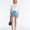 Washed Knit Cable Shorts Washed Knit Cable Shorts