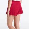 Washed Knit Cable Shorts Washed Knit Cable Shorts