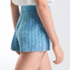 Washed Knit Cable Shorts Washed Knit Cable Shorts