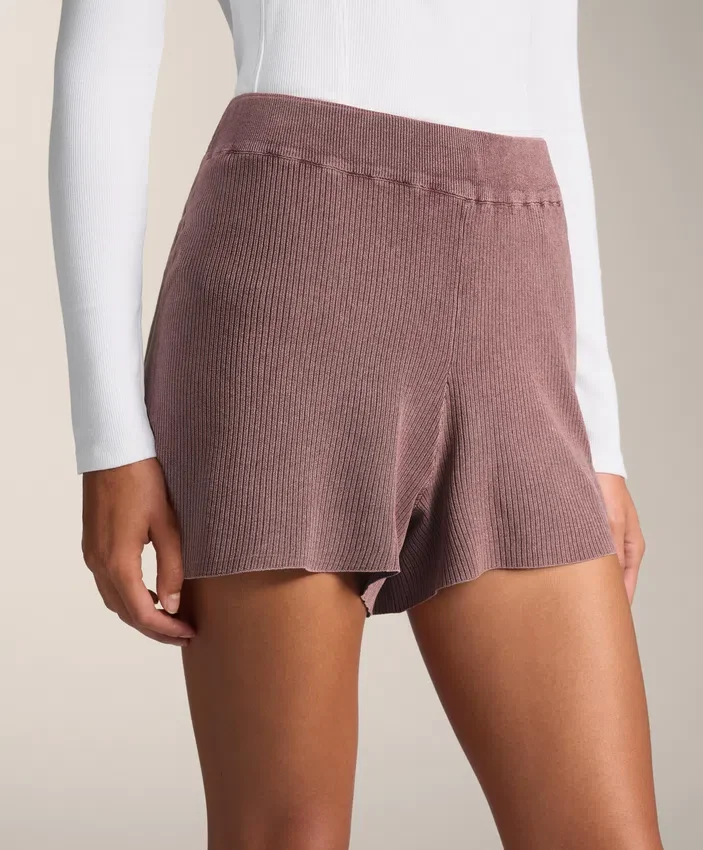 Washed Knit Shorts Washed Knit Shorts