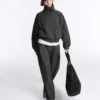 Water-Repellent Checked Nylon Track Jacket