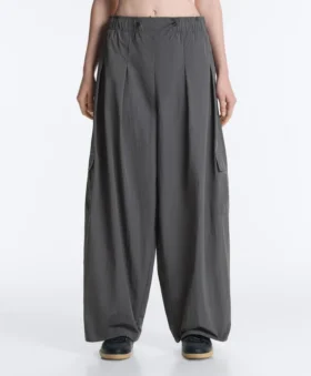 Water-Repellent Nylon Cargo Trousers