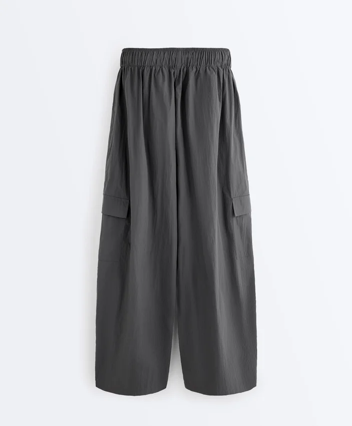 Water-Repellent Nylon Cargo Trousers Water-Repellent Nylon Cargo Trousers
