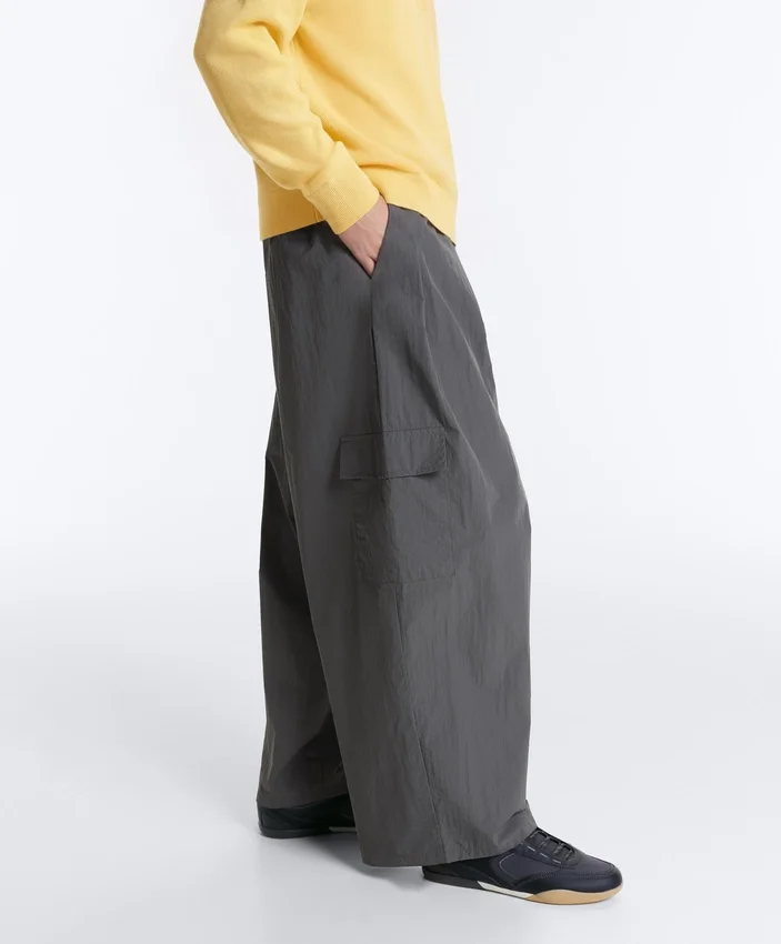 Water-Repellent Nylon Cargo Trousers Water-Repellent Nylon Cargo Trousers