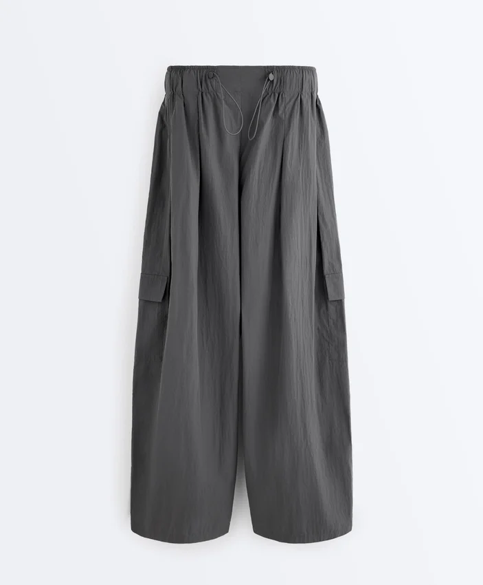 Water-Repellent Nylon Cargo Trousers Water-Repellent Nylon Cargo Trousers