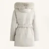 Water-Repellent Primaloft® Padded Midi Jacket