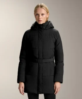Water-Repellent Primaloft® Padded Midi Jacket