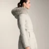 Water-Repellent Primaloft® Padded Midi Jacket
