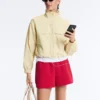 Water-Repellent Track Jacket