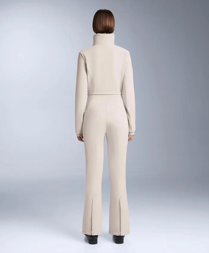 Water-Resistant 2-in-1 Removable Flare Stretch Ski Jumpsuit Water-Resistant 2-in-1 Removable Flare Stretch Ski Jumpsuit