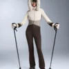 Water-Resistant Colour-Block Fitted Stretch Ski Jumpsuit Water-Resistant Colour-Block Fitted Stretch Ski Jumpsuit
