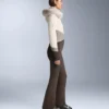Water-Resistant Colour-Block Fitted Stretch Ski Jumpsuit Water-Resistant Colour-Block Fitted Stretch Ski Jumpsuit