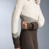 Water-Resistant Colour-Block Fitted Stretch Ski Jumpsuit Water-Resistant Colour-Block Fitted Stretch Ski Jumpsuit