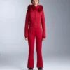 Water-Resistant Fitted Stretch Ski Jumpsuit Water-Resistant Fitted Stretch Ski Jumpsuit