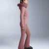 Water-Resistant Fitted Stretch Ski Jumpsuit Water-Resistant Fitted Stretch Ski Jumpsuit