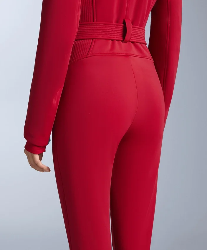 Water-Resistant Fitted Stretch Ski Jumpsuit Water-Resistant Fitted Stretch Ski Jumpsuit