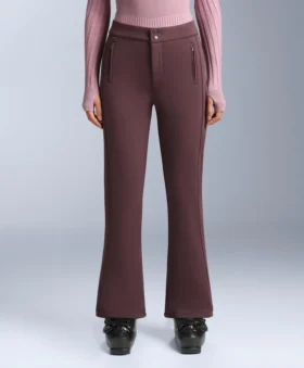 Water-Resistant Flare Stretch Ski Trousers