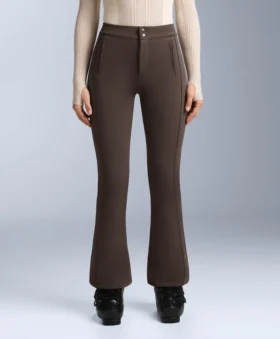 Water-Resistant Flare Stretch Ski Trousers