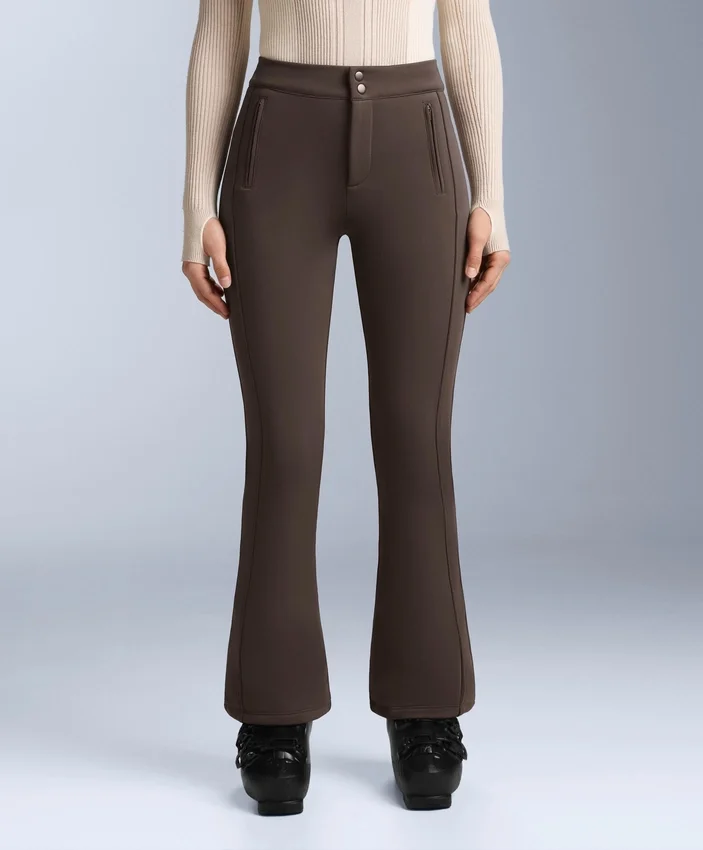 Water-Resistant Flare Stretch Ski Trousers Water-Resistant Flare Stretch Ski Trousers