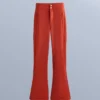 Water-Resistant Flare Stretch Ski Trousers Water-Resistant Flare Stretch Ski Trousers