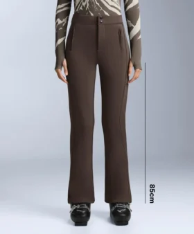 Water-Resistant Full Length Flare Stretch Ski Trousers