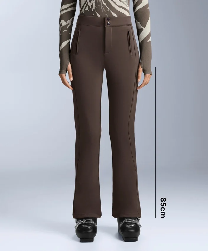 Water-Resistant Full Length Flare Stretch Ski Trousers Water-Resistant Full Length Flare Stretch Ski Trousers