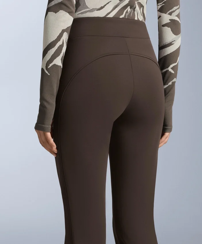 Water-Resistant Full Length Flare Stretch Ski Trousers Water-Resistant Full Length Flare Stretch Ski Trousers