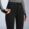 Water-Resistant Full Length Flare Stretch Ski Trousers Water-Resistant Full Length Flare Stretch Ski Trousers