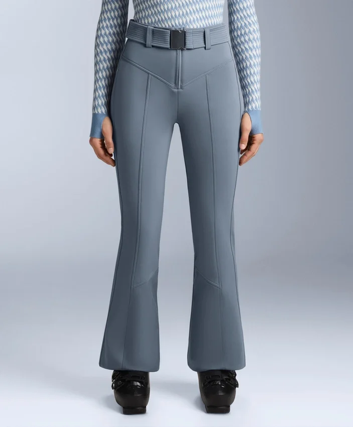 Water-Resistant High-Rise Flare Stretch Ski Trousers Water-Resistant High-Rise Flare Stretch Ski Trousers