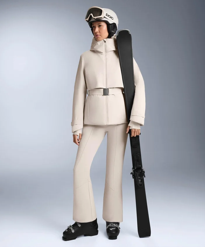Water-Resistant High-Rise Flare Stretch Ski Trousers Water-Resistant High-Rise Flare Stretch Ski Trousers
