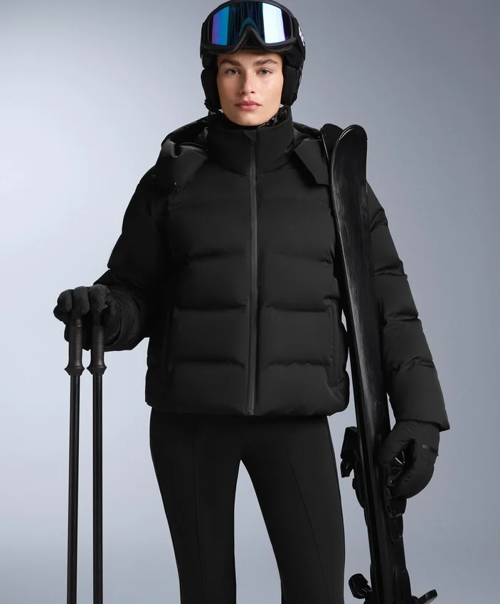 Water-Resistant High-Rise Flare Stretch Ski Trousers Water-Resistant High-Rise Flare Stretch Ski Trousers