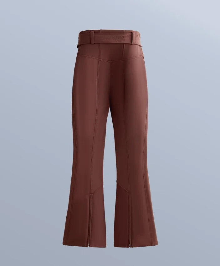 Water-Resistant High-Rise Flare Stretch Ski Trousers Water-Resistant High-Rise Flare Stretch Ski Trousers
